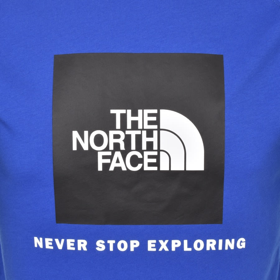 Alternative Image for ProductThe North Face Raglan Redbox T Shirt Blue3